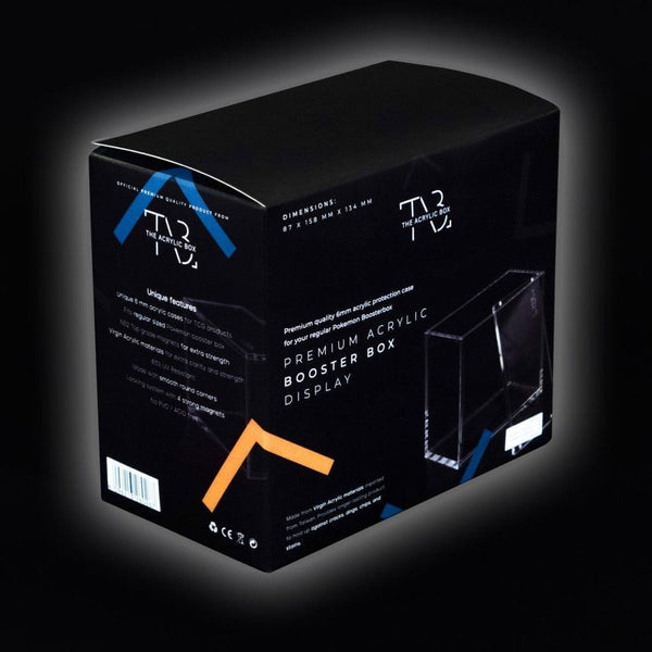 Caja Acrílica de Imán para Booster Box Pokémon (36 Sobres) | The Acrylic Box