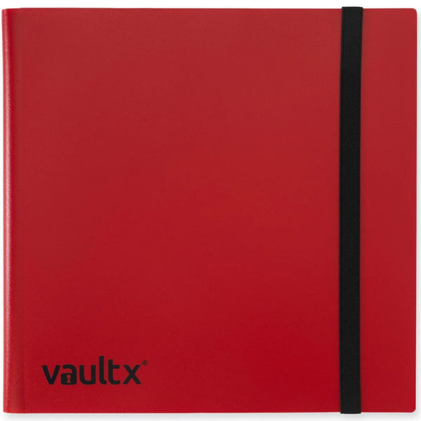Album 12 Bolsillos Vault X Rojo | Strap Binder | 480 bolsillos