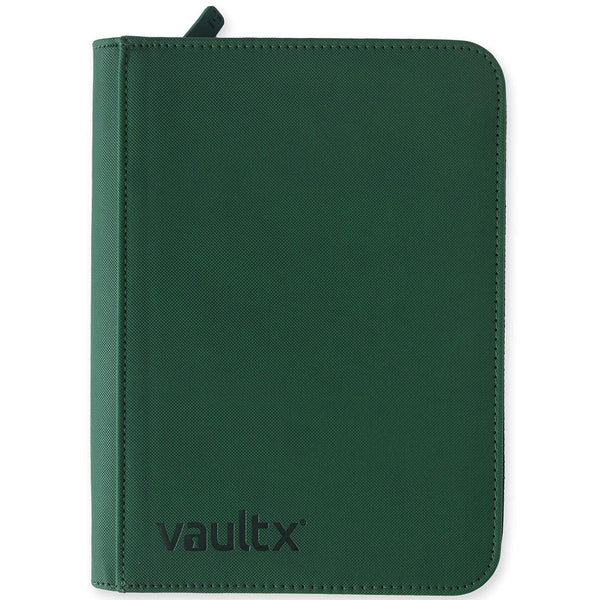 Album 4 Bolsillos Vault X Verde Bosque | Exo-Tec Zip Binder | 160 bolsillos