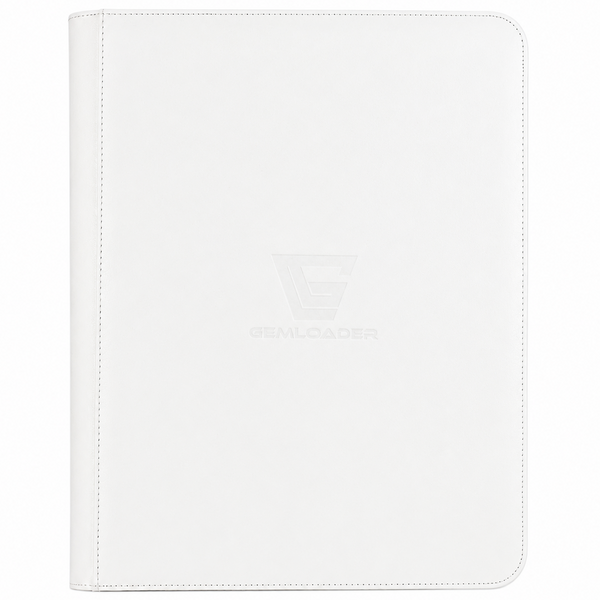 Album 9 Bolsillos Premium Toploader Blanco | GEMLOADER | 216 bolsillos