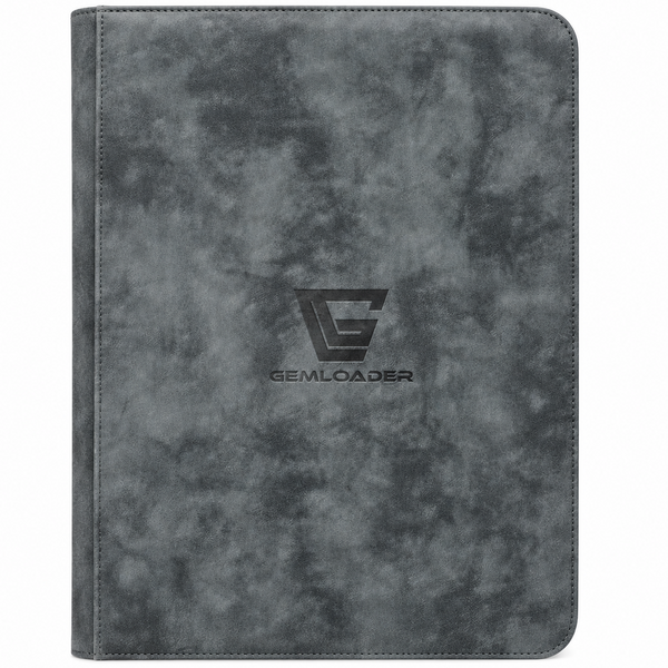 Album 9 Bolsillos Premium Toploader Gris | GEMLOADER | 216 bolsillos