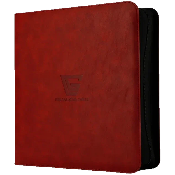 Album Premium para Cartas Gradeadas Rojo | GEMLOADER | 28 Slots