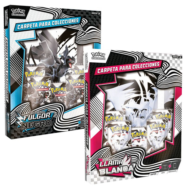 Binder Collection Fulgor Negro y Llama Blanca | POKÉMON | Español