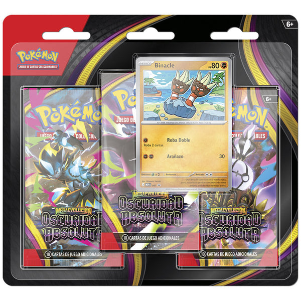 Blister 3 Sobres Oscuridad Absoluta | POKÉMON | Español