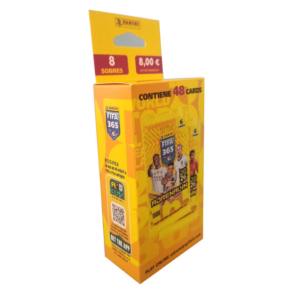 Blister 8 Sobres Adrenalyn FIFA 365 2026 TC | Panini Cromos | Inglés