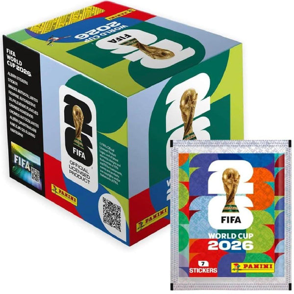 Booster Box 50 Sobres FIFA World Cup 2026 | Panini Cromos | Español