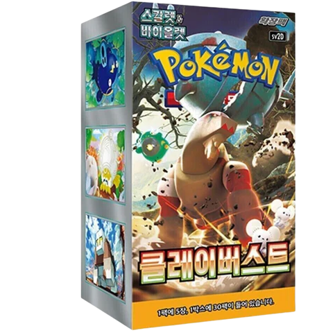 Booster Box Clay Burst | POKÉMON | Coreano