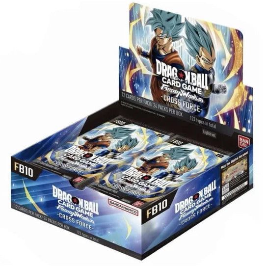 Booster Box FB10 | Cross Force | Fusion World | DRAGON BALL | Inglés
