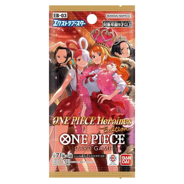 EB-03 Booster Box | ONE PIECE | Heroines Edition | Japonés