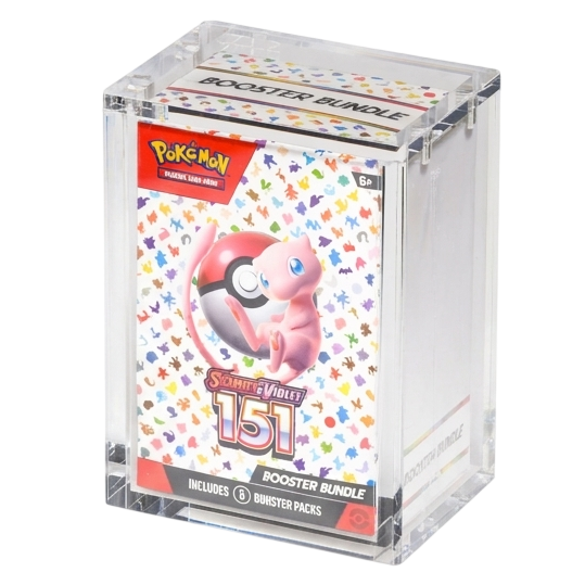 Caja Acrílica de Imán para Booster Bundle Pokémon | The Acrylic Box