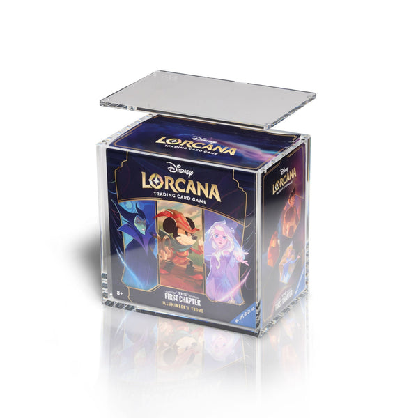 Caja Acrílica de Imán para Lorcana Trove Abierta | The Acrylic Box