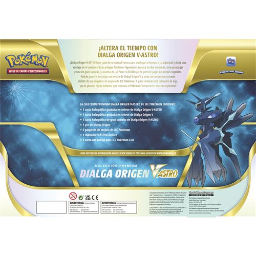 Colección Premium Dialga Origen VASTRO Back | POKÉMON | Español