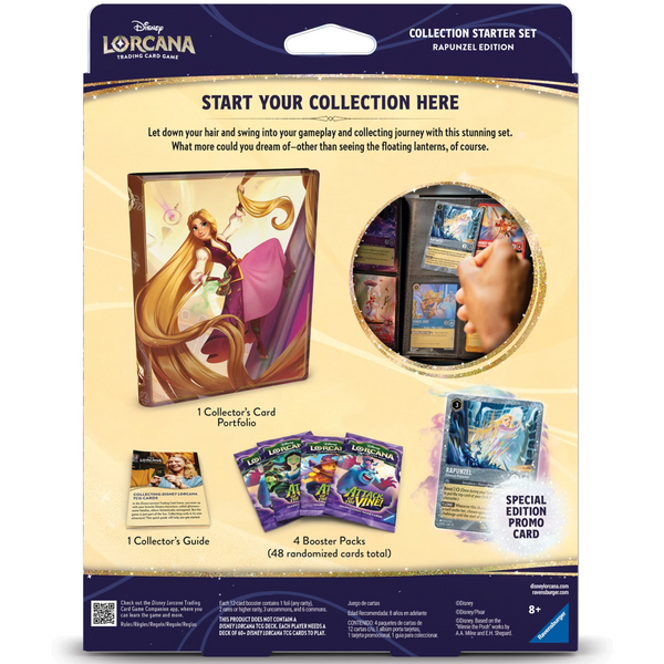 Collector Starter Rapunzel Attack of the Vine Back | LORCANA | Inglés