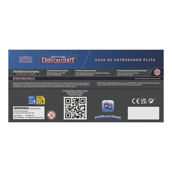 ETB Caos Creciente | Culo | POKÉMON | Español