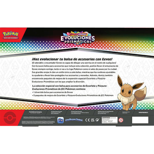 Evoluciones Prismáticas Colección Especial con Bolsa para Accesorios | POKÉMON