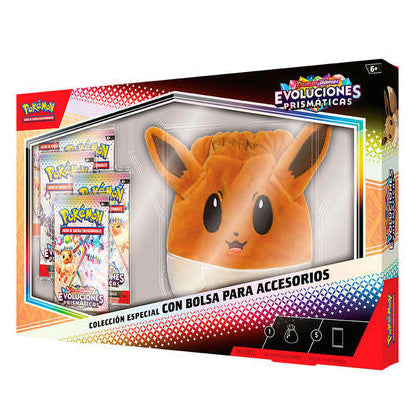 Evoluciones Prismáticas Colección Especial con Bolsa para Accesorios | POKÉMON | Español