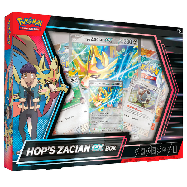 Hop's Zacian ex Box | POKÉMON | Inglés