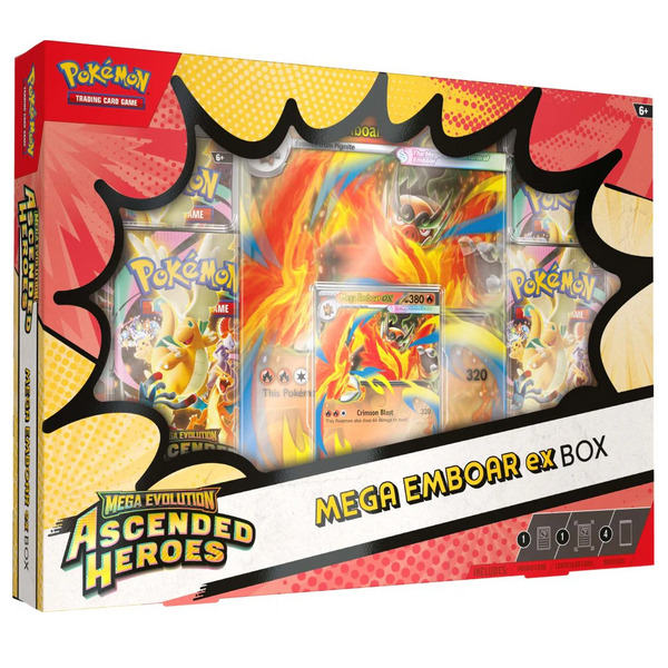 Mega Emboar ex Box | POKÉMON | Inglés