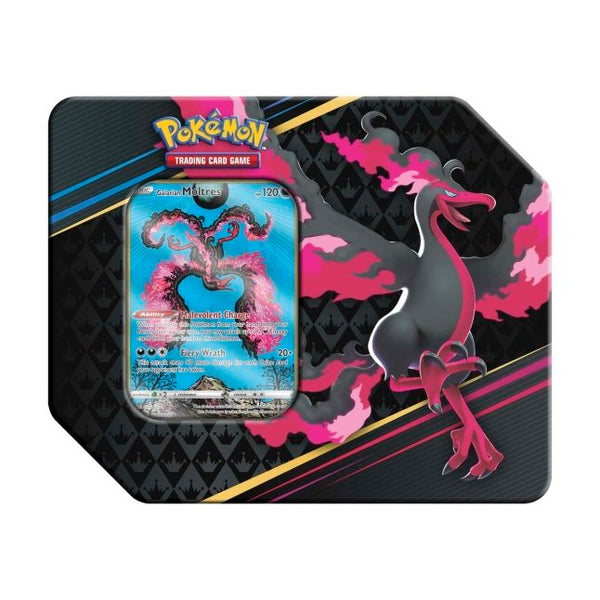 Tin Crown Zenith moltres US version | 5 Sobres | POKÉMON | Inglés