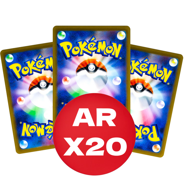 Pack Cartas Alternativas | pack de 20 | POKÉMON | Japonés