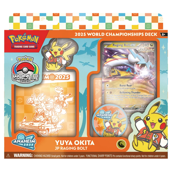 Raging World Championship Decks 2025 (4 variantes) | POKÉMON | Inglés