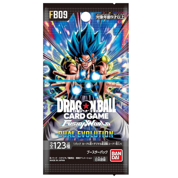 Sobre FB09 | Dual Evolution | Fusion World | DRAGON BALL | Japonés
