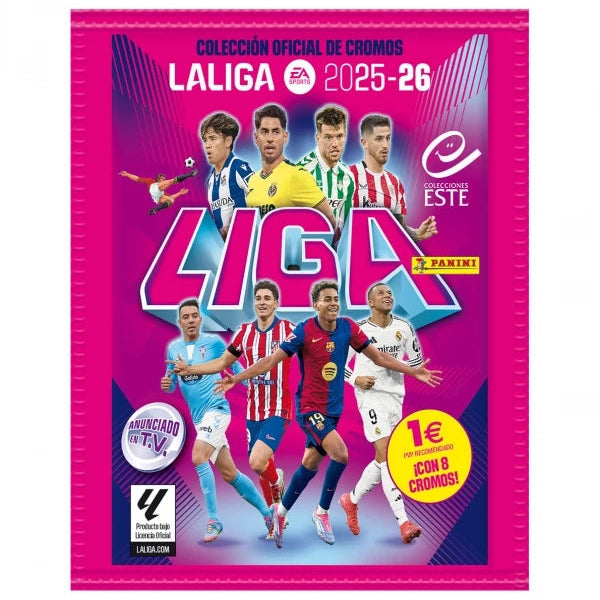 Sobres La Liga Este 2025/26 | Panini Cromos | Español