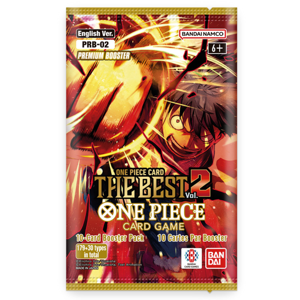 Sobre Premium Booster Box | The Best 2 | ONE PIECE | Inglés