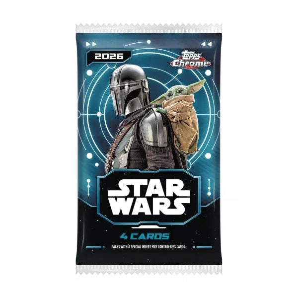 Topps Chrome Star Wars 2026 Value Box (8 Sobres)