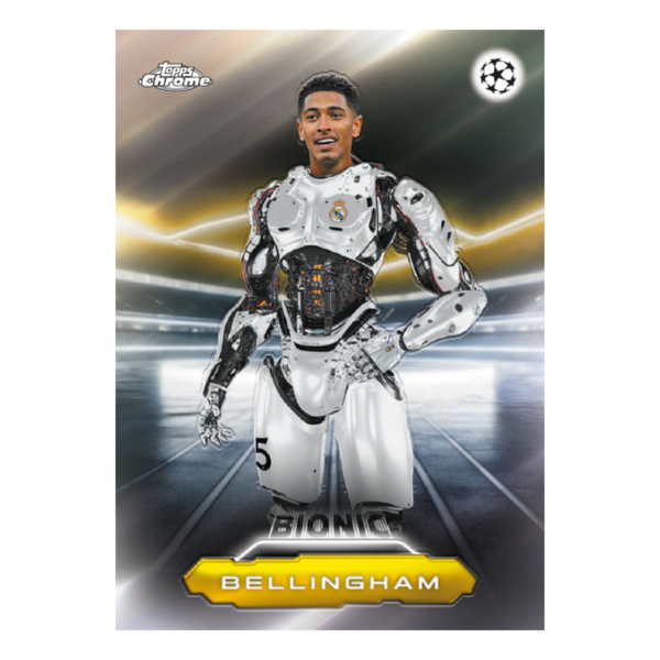 Topps Bellingham Chrome UEFA Club Competitions 2025-26 - Mega Box