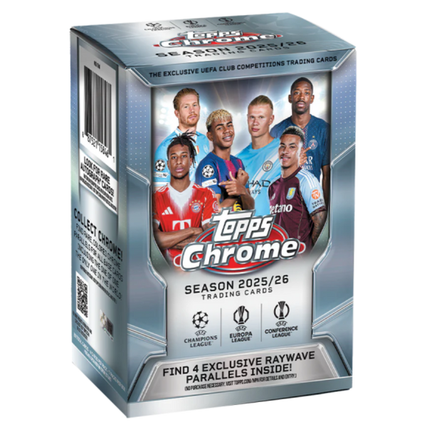 Topps Chrome® UEFA Club Competitions 2025-26 - Value Box