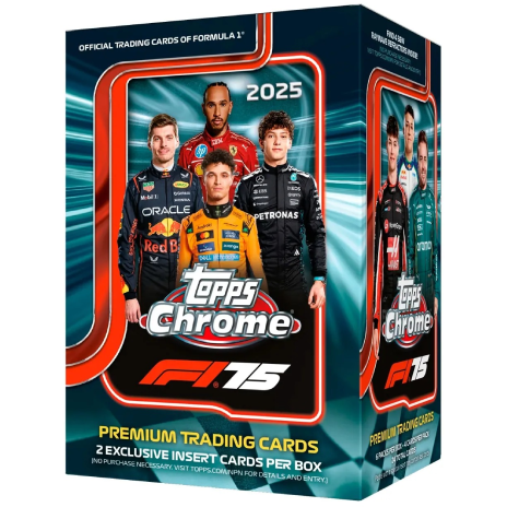 Topps Chrome Value Box Formula 1 2025