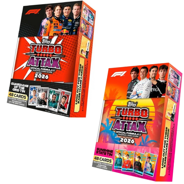 Topps F1 Sunshine State/Guardians of the Grid Mega Tin 2026 Turbo Attax