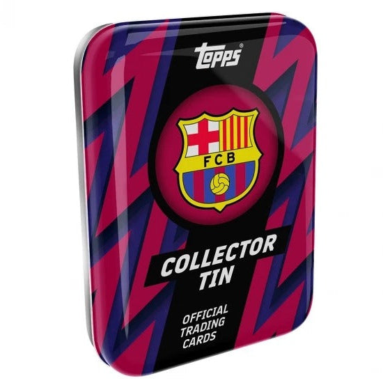 Topps FCBarcelona Collector Tin 2025/26 | Inglés