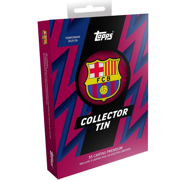 Topps FC Barcelona Collector Tin 2025/26 | Inglés