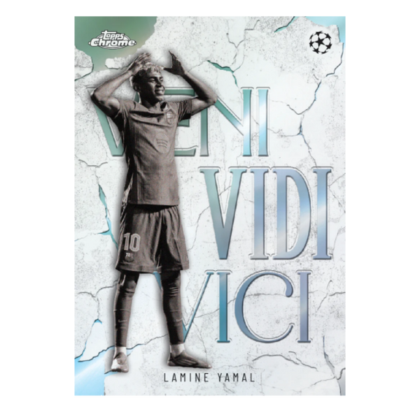 Topps Lamine Chrome UEFA Club Competitions 2025-26 - Mega Box