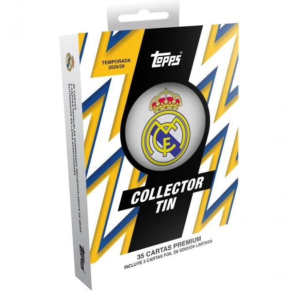 Topps Real Madrid Collector Tin 2025/26 | Inglés