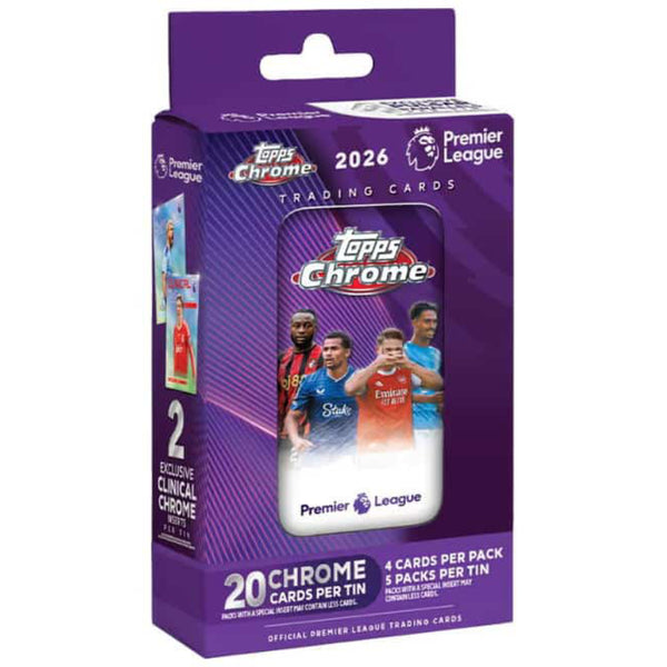 Topps Tin Premier League Chrome 2026