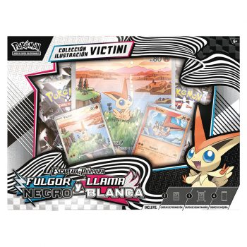 Victini Illustration Collection Fulgor Negro y Llama Blanca | POKÉMON | Español