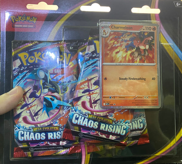 Blister 3 Sobres Chaos Rising | POKÉMON | Inglés