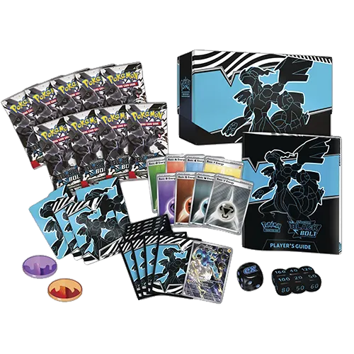 contenido ETB Fulgor Negro | Elite Trainer Box | POKÉMON | Español