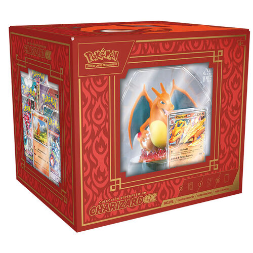 Charizard Super Premium Collection Kids Big Gift | POKÉMON | Inglés
