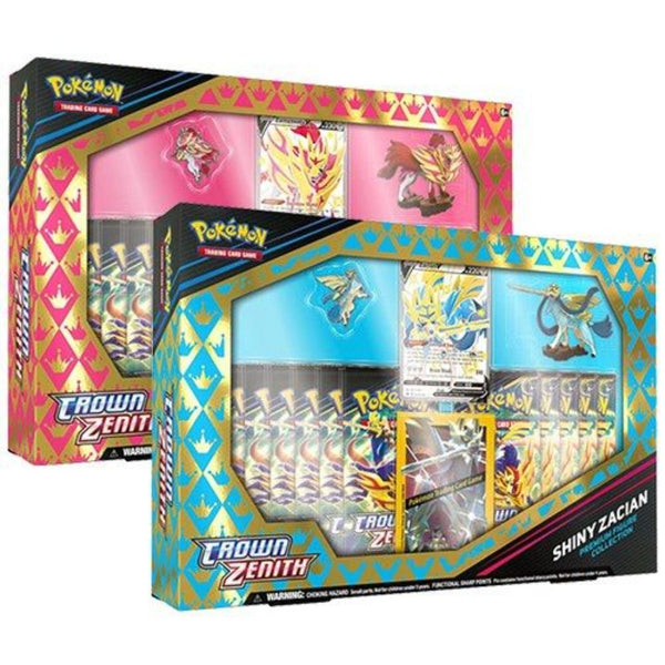Premium Figure Zacian y Zamazenta | Crown Zenith | POKÉMON | Inglés