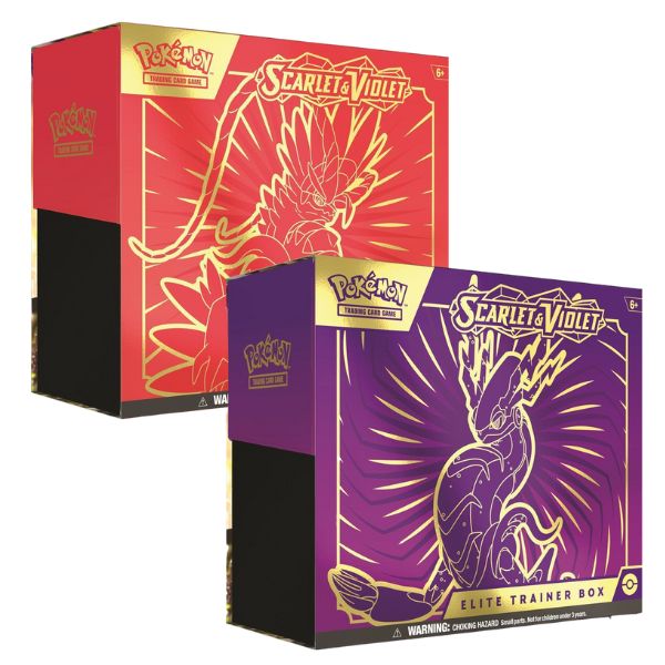 ETB Escarlata y Púrpura | Elite Trainer Box | POKÉMON | Español