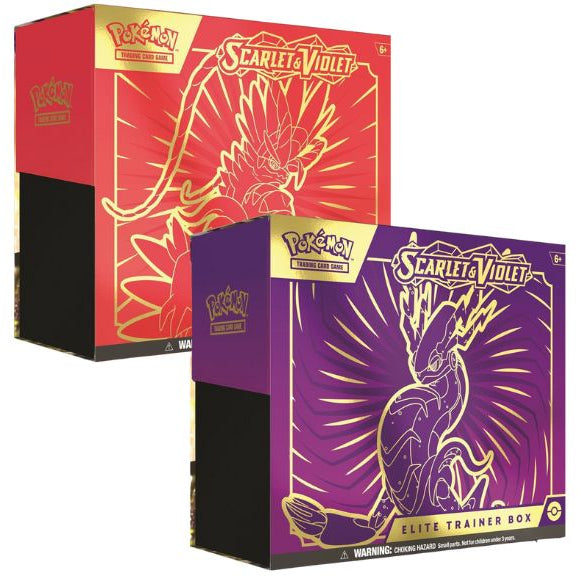 ETB Escarlata y Púrpura | Elite Trainer Box | POKÉMON | Español