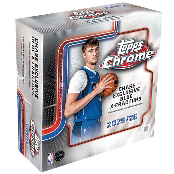Topps 2025 NBA Chrome Mega Box