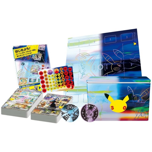 30th CELEBRATION Premium Deck Set Espeon & Umbreon Contenido | POKÉMON | Japonés
