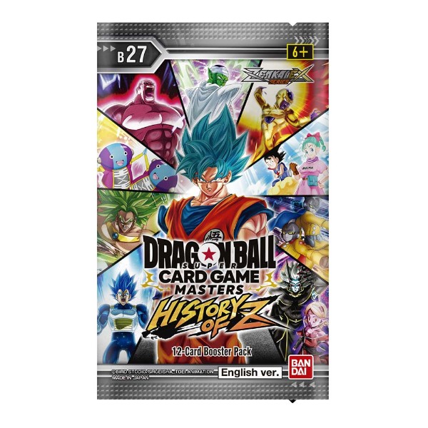 Booster Box BT27 | History of Z | DRAGON BALL | Inglés
