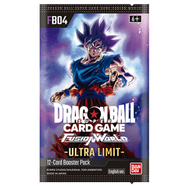 Booster Box FB04 | Ultra Limit | Fusion World | DRAGON BALL | Inglés