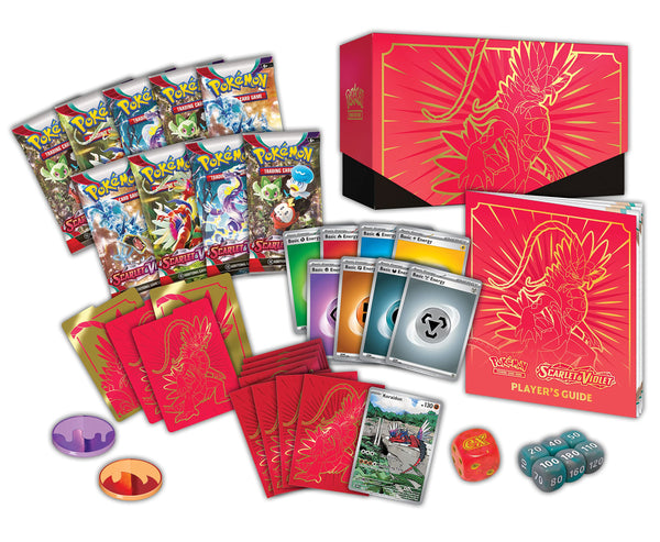 ETB Escarlata y Púrpura | Elite Trainer Box | POKÉMON | Español